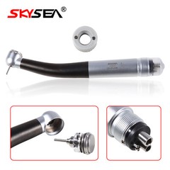 SKYSEA Dental High Speed Turbine Handpiece Push Four Spray Large Head 4Hole st