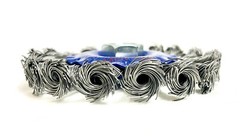 4PC 4″ Twist Knot Wire Cup Wheel Brush 5/8″-11 Arbor Rust Removal Angle Grinders