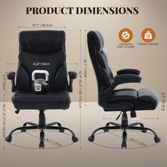 Office Chair, Big and Tall Office Chairs 500LBS Wide Ergonomic Gaming Work Chair
