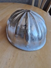 Vintage Fibre Metal Superlite Hard Hat Aluminum Safety Helmet USA