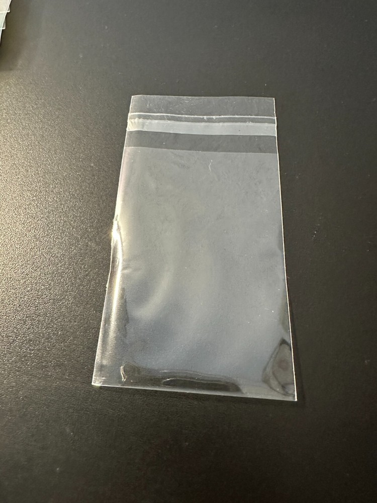 500 Small Sealable Poly Clear Storage Baggies Jeweler bags Accessory Baggies