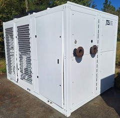 JTS Air Cooled Chiller Medium Temperature 50°F, 60Ton, R404A, 460V, 3 Phase