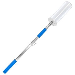 50″ Long Handle Pallet Stretch Wrap Dispenser Fits 2″-3″ Core &6″-20″ Roll Width