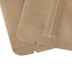 New Flat Brown Kraft QuickQlick™ Mylar Bags Pouches Multiple QTY Sizes
