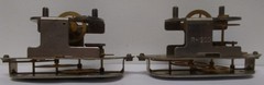 2 VINTAGE KILOWATT WATT HOUR METERS, R-600 & R-1200 INDUSTRIAL GAGES