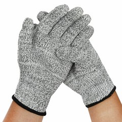 Lot Butcher Glove Cut Proof Protective Cut Resistant Gloves Kitchen L5 Protectio