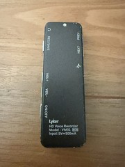 Lyker Digital Voice Recorder 8GB MP3 Player Voice Activated Tested Working