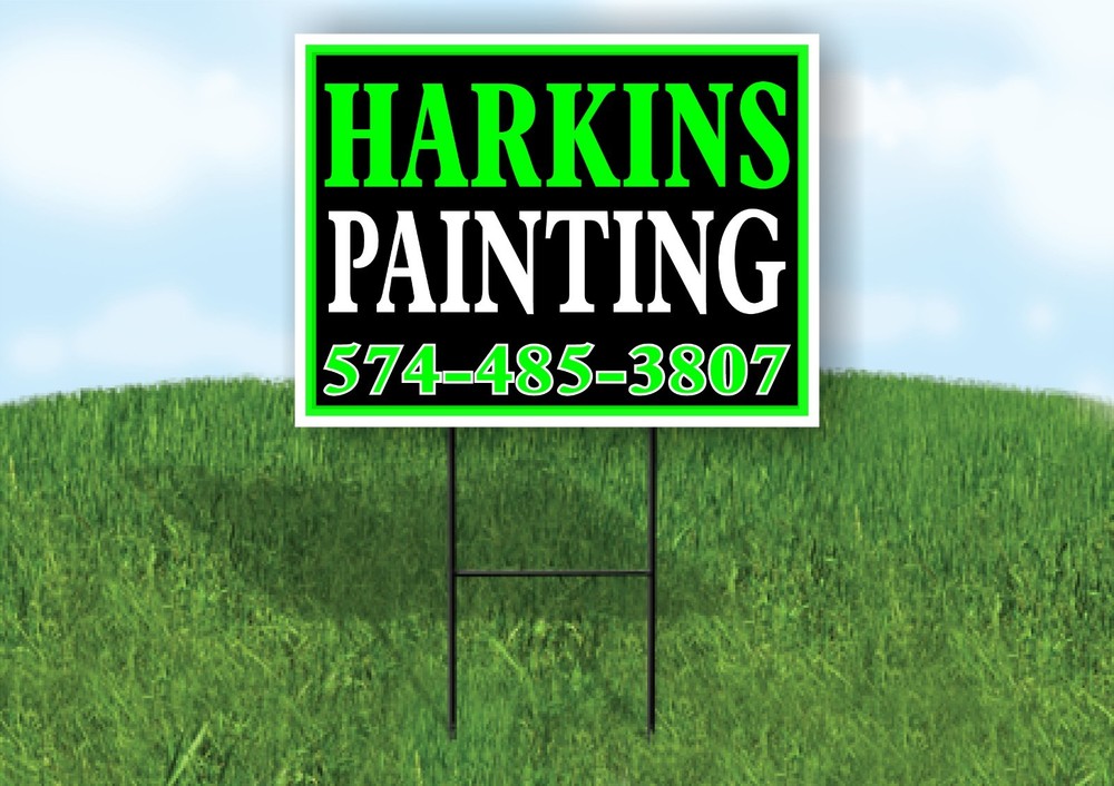 CUSTOM sign for Harkins Painting