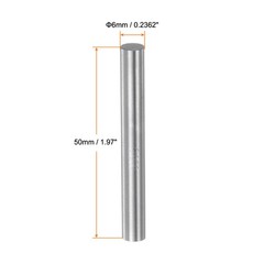 Go No-Go Plug Gage 6mm Gauge Dia Gcr15 Bearings Steel 0.001mm Precision