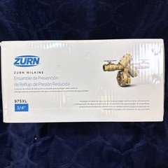 Zurn Wilkins 34-975XL 3/4″ 975XL Reduced Pressure Principle Backflow Preventer
