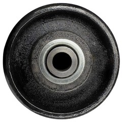 3 Inch V-Groove Gate Wheels Cast Iron Steel With Weldable Box – 1 Pc Set