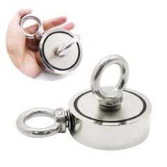500/700LBS Fishing Magnet Large Heavy Duty Super Neodymium High Power W/ Handle