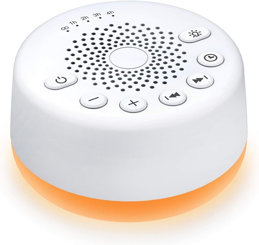 Sound Machine Easysleep White Noise Machine 25 Soothing Sounds And Night Lights