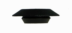 1/4″ 0.25 Inch Black Plastic Hole Plug for Sheet Metal Flush Mount Quantity 5