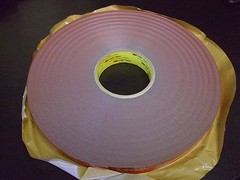 3M VHB Double Sided Foam Acrylic AdhesiveTape 4956F Gray, 1 in x 3FT, or 1 YD