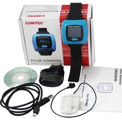 CMS50F Wrist Pulse Oximeter – Oxygen Monitor with Finger Probe