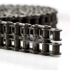 #100-2 Double Strand Duplex Roller Chain 10 Feet with 1 Connecting Link