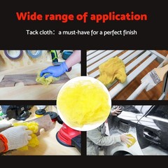 Painter’s Tack Cloth 6 pack Paint Woodworking Sticky Tac Rag 18″x36″ Clean Dust