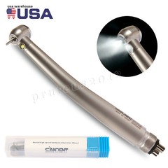 Pieza de mano LED turbina alta velocidad fibra óptica dental estilo NSK 4 HOLES