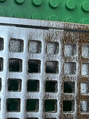 Smith Square Nickel Bronze Grate Floor Drain Shown In Pictures