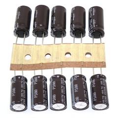 10PCS 63V220UF Radial Aluminum Electrolytic Capacitors 220mfd 63V 10x20mm