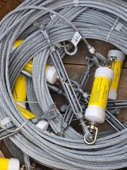 XTREME Miller 60FT SkyWalker Temporary Horizontal Lifeline Systems Kit DFCLL NEW