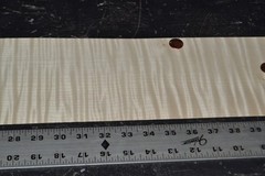 Flame Maple Raw Wood Veneer Sheet 5 x 41 inches 1/42nd BLEMISHED 35137-82