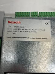 Rexroth DKCXX.3-040-7 ECO DRIVE 480V 16A 50-60Hz DKC03.3-040-7-FW