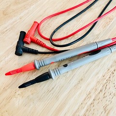 1 Pair Test Lead Probe cable for Digital Multimeter Fluke CAT III 1000V 20A 0.8M