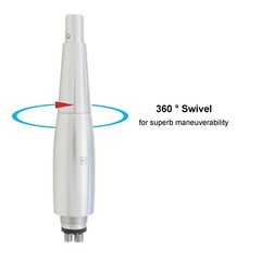 Dental Hygiene Handpiece Prophy Air Motor 3 Nose Cone 4 Holes 360 Degree Swivel