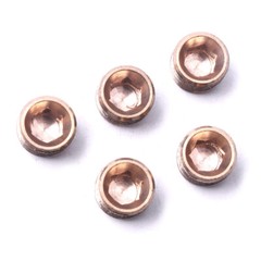 5pcs 1/8″ 1/4″ 3/8″ 1/2″ NPT Brass Internal Hex Thread Socket Pipe Plug