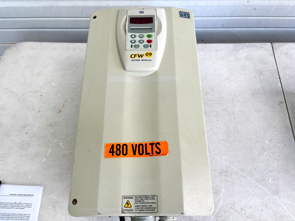 WEG CFW09USCFW090045T3848ESZ Standard AC Drive 45A Vectrue Inverter VFD