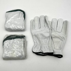 PIP 68-163 Driver Gloves Size Medium Split Cowhide Leather Vending Pks 3 Pairs