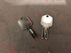 5 KEYS-FORKLIFT KEY CLARK YALE DAEWOO GRADALL JLG HYSTER CAT SKYTRAC POLAK 166