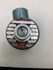 ITT General Controls S311AM02N2AD5 Series 7605A Solenoid Valve Used
