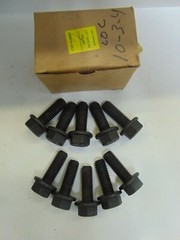 HEX FLANGE SCREW, GRADE 8, 5/8-11X3, COARSE THREAD, PHOSPHATE & OIL, BOX OF 10