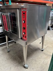 Full Size Gas Convection Oven Vulcan SG4D-1 Deep Depth Stainless Steel On Wheels