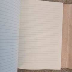 Genuine Italian Leather Journal Pratesia Florence Made In Italy 8.5”x6” Tan
