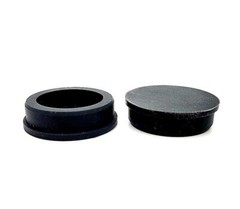 2″ Silicon Rubber Hole Plugs Push In Compression Stem Knockout Covers 2 1/4″ Top