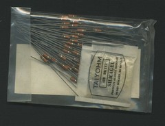 NOS Vtg Bag of 100 pcs Taiyo Denki Japan Fixed Composition Resistors ¼ W 33K Ohm