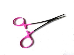 Kelly Hemostat Forceps Straight 5.5″ Stainless Steel Pink