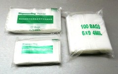 300 Assortment 4Mil Bags Reloc Zippit 100 Each 3 SIZES 3×4 4×6 6×9 HEAVY DUTY