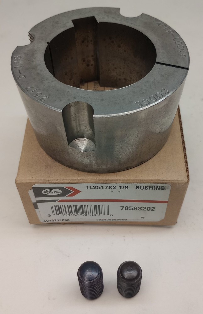 Gates TL2517X2 1/8 Taper Lock Bushing 2-1/8″ Bore Dodge 2517 2-1/8 78583202