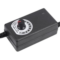 Haosie 3V-12V 2A Adjustable Power Supply Adapter, 110V-240V AC to DC…