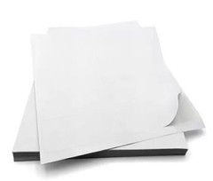 Blank Shipping Sheet Labels Laser/Ink Jet Printers White – Available In 6 Sizes