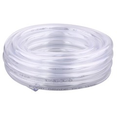 DERPIPE Clear Vinyl PVC Tubing 1/4″ ID X 3/8″ OD Plastic 3/8″,