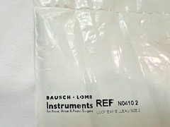 Bausch & Lomb Storz N0410 2 Billeau Ear Loop 3mm X 5mm Medium 6.4″ Length