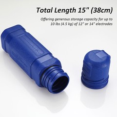 1 Pack 14″ Rod Storage Container Tube Holder Canister for 10LB Stick Electrode