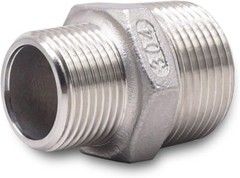 Versatile Hex Nipple Connector NPT 1″ to NPT 3/4″ Male Thread Reducer – Set of 2