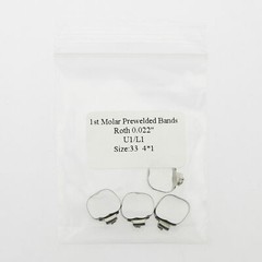 40 Pc Dental Orthodontic Band&Buccal Tube U3/L2 Roth 022 1st Molar 35#-39+#